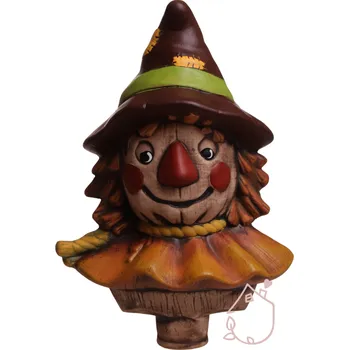 Zahradní dekorace podzimní dekorace venkovní | ozdoba na plot keramický