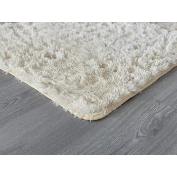 Koberec Plyšový kusový koberec BEST - KRÉMOVÝ Rozměr koberce: 140x200 cm