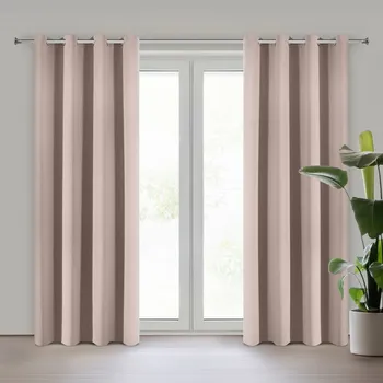 Závěs Zatemňovací závěs 135 x 250 cm - pudrový