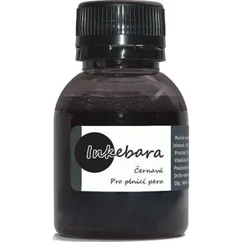 Náplň do psacích potřeb Inkebara Černavý lahvičkový inkoust INKEB14