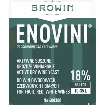 Čokoládová tyčinka Vinné kvasnice Enovini, 7 g | BROWIN, 400300