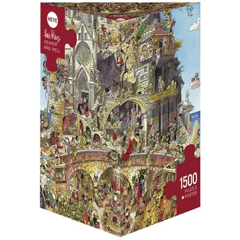 Puzzle Heye Puzzle Heaven and Hell 1500 dílků