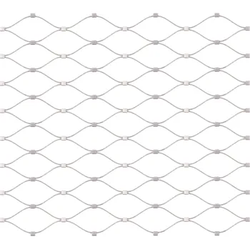 Pletivo Nerezová lanková síť s okem 50x50mm, lanko ø1,5mm, 0,8mx5m