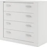 Komoda IDEA 10 4S bílá
