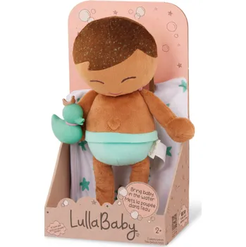 Panenka B-Toys Panenka plyšová do vany kluk Lulla Baby Light Brown Hair