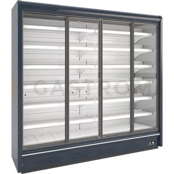 Chladicí vitrína přístěnná, křídlové dveře, bez agregátu | JUKA, York 197/70/200 DU