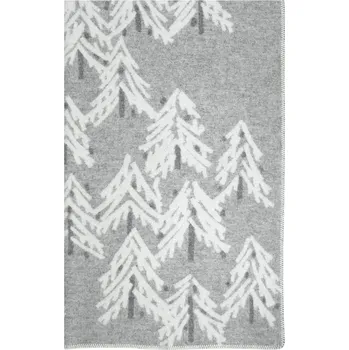 deka Lapuan Kankurit Vlněná deka Kuusi 130x200, světle šedá