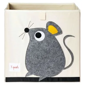 Úložný box 3 Sprouts úložný box - Mouse Gray