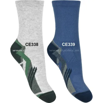 STEVEN Dětské ponožky Steven-014CH-338 Barva: CE339-jeans, Velikost: 32-34(21-22)
