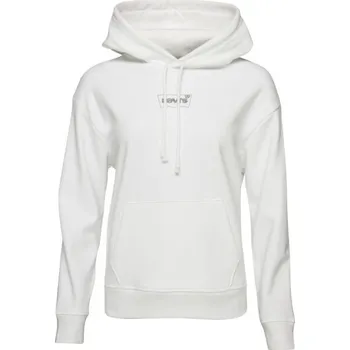 Dámská mikina Dámská mikina Levi's® GRAPHIC STANDARD HOODIE BATWIN XS Bílá, Černá
