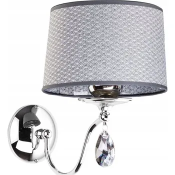 Nástěnné svítidlo Nástěnné svítidlo Jupiter stříbrné, šedé E27 60 W