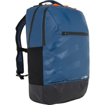 Sportovní taška DECATHLON Batoh vodoodpudivý 25 litrů tmavě modrý MODRÁ