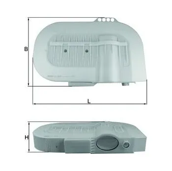 Vzduchový filtr Vzduchový filtr MAHLE LX 2810