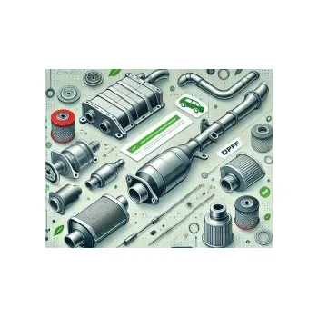 Filtr pevných částic Filtr sazových částic, výfukový systém, , 7L6254700AX, ECAR, DPF119