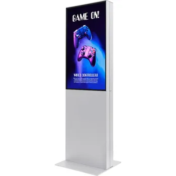 Kancelář Digitální totem Smart Line Oboustranný s monitorem Samsung 43", Bílá