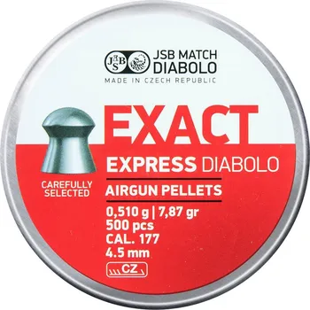 Diabolka JSB Exact Express 4,52 mm 500 ks