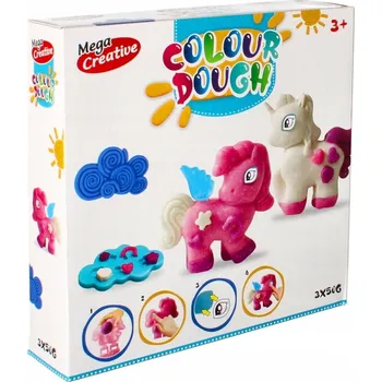 Modelovací hmota SADA MODELOVACÍ HMOTA TĚSTO-LINA DOH KONÍCI KŮŇ