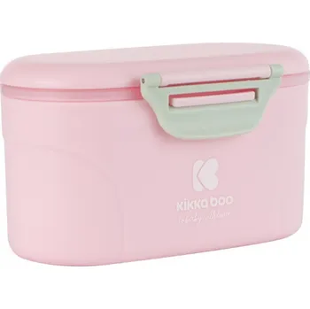 KikkaBoo Zásobník na sušené mléko s odměrkou 130 g Pink