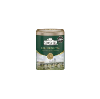 Nápoj Ahmad Tea sypaný černý sypaný čaj Darjeeling plechovka 100g