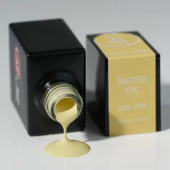 Umělé nehty Laif Gel lak žlutý SOL - 498 Panter Eye 10 ml