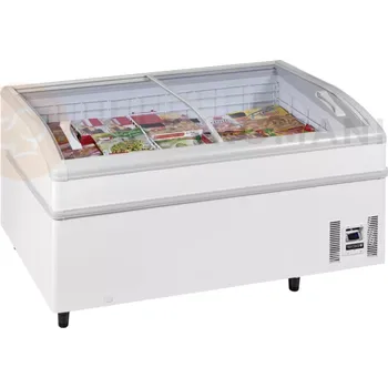 Kombinovaný mrazicí/chladicí ostrov bílý | TEFCOLD, Shallow 150-CF