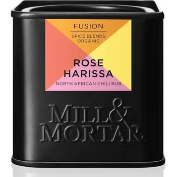 Koření Bio směs koření ROSE HARISSA 50 g, Mill & Mortar