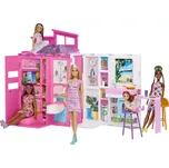Barbie HRJ77 Domek s panenkou mix druhů