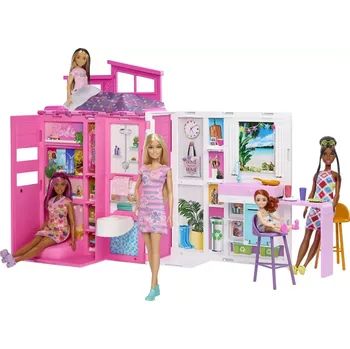 Barbie HRJ77 Domek s panenkou mix druhů