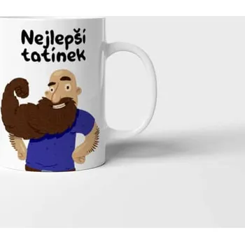 Hrnek pro tatínka Nejlepší tatínek - Tyrkysová