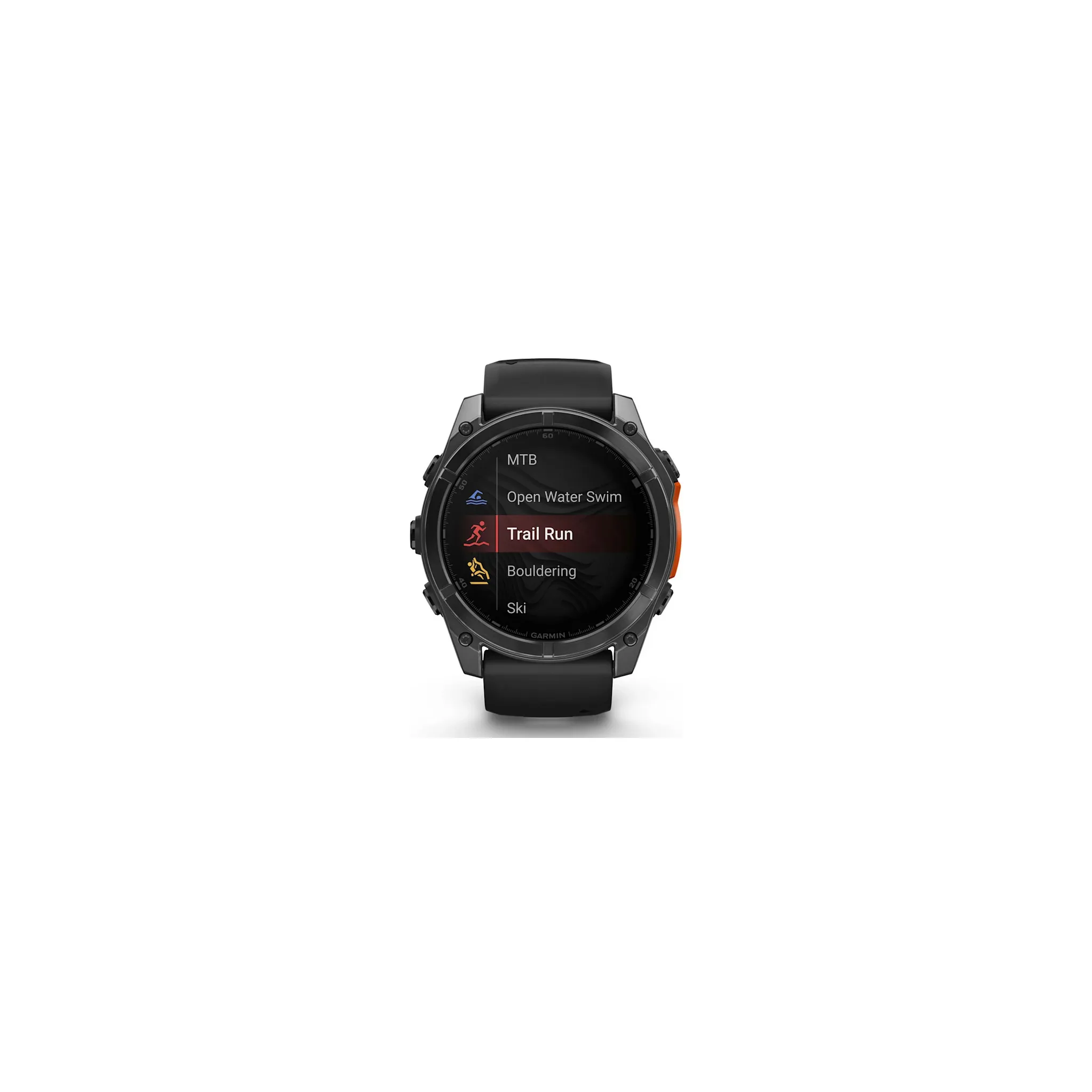 Fotografie 6 - Chytré hodinky Garmin fēnix 8 51 mm Slate Gray Black Silicone Band