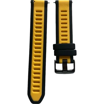 Příslušenství k chytrým hodinkám Dvoubarevný Pásek Na Hodinky Garmin Možnosti: Žluto-Černá