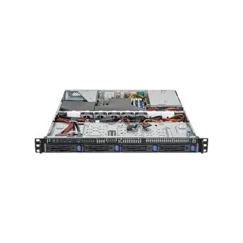 Serverovna ASRock Rack 1U server 1x AM4, X570, 4x DDR4 ECC, 4x SATA 3,5HS, 2xM.2, Ie4 x16, 2x 1Gb LAN, 2x 450W, IPMI