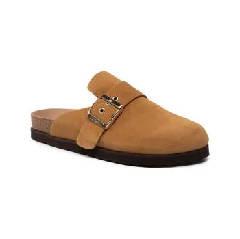 Dámské pantofle Nazouváky Genuins Izar G104345 Hnědá 37