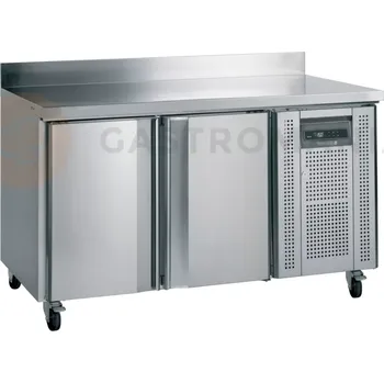 Chladicí stůl z&nbsp;nerezové oceli se zásuvkami a&nbsp;policemi GN1/1 | TEFCOLD, CK 7210