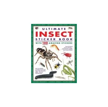 Cizojazyčná kniha Ultimate Insect Sticker Book - Anness