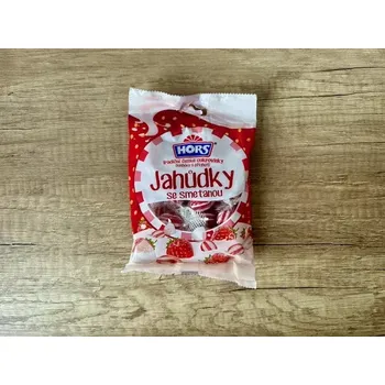 Bonbon Hors Jahůdky se smetanou 80g