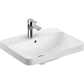 Geberit Variform umyvadlo 55x45 cm obdélníkový zápustný bílá 500.741.00.2