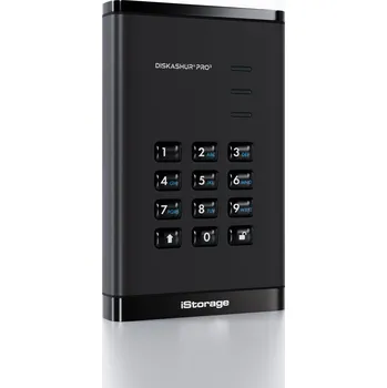 Externí pevný disk iStorage diskAshur PRO3 Kapacita: 4 TB
