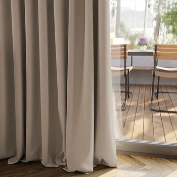 Závěs Závěsy béžové Zatemňovací Neprůhledné Alabama (S)