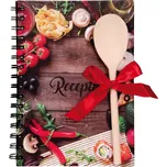 Helma365 Kniha na recepty s vařečkou A5