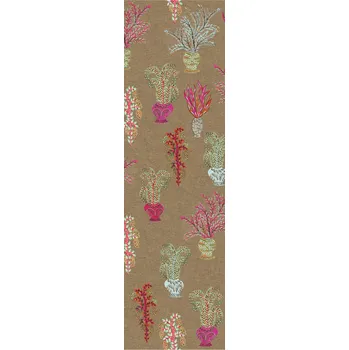 Tapeta Masureel Vliesová obrazová tapeta na zeď, hnědá, květiny, DGJOY1041-300, Joy, Masureel, velikost 0,87 x 3 m