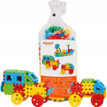 ostatní stavebnice Stavebnice Marioinex Waffle 100 dílů plastové 2 roky+