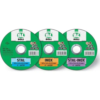 Řezný kotouč BOLL ŘEZNÉ KOTOUČE INOX 41-125x1,0 A60QBF 050121