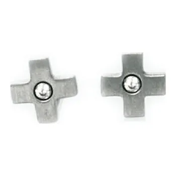 Náušnice STORM Dia Cross Studs