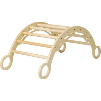 Dřevěná hračka Montessori lezecký oblouk