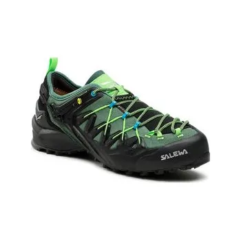 Pánská sportovní obuv Trekingová obuv Salewa Ms Wildfire Edge Gtx GORE-TEX 61375 Zelená 41