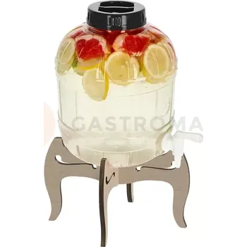 Dávkovač nápoje Multifunkční nádoba s kohoutkem 8 l + dřevěný stojan | BROWIN, 602588