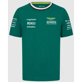 Týmové tričko Aston Martin F1 Team 2024 zelené S