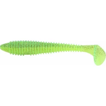 Gumová Nástraha Keitech Swing Impact Fat 6,8" 17,5cm Lightning Chartreuse (3ks)
