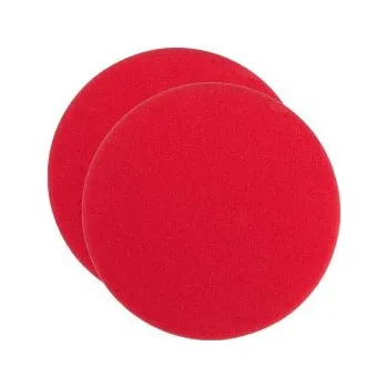 Brusný kotouč Leštící pěnový kotouč hrubý, červený 140x25 mm – 2 ks